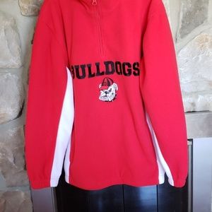 Georgia Bulldogs fleece pullover.